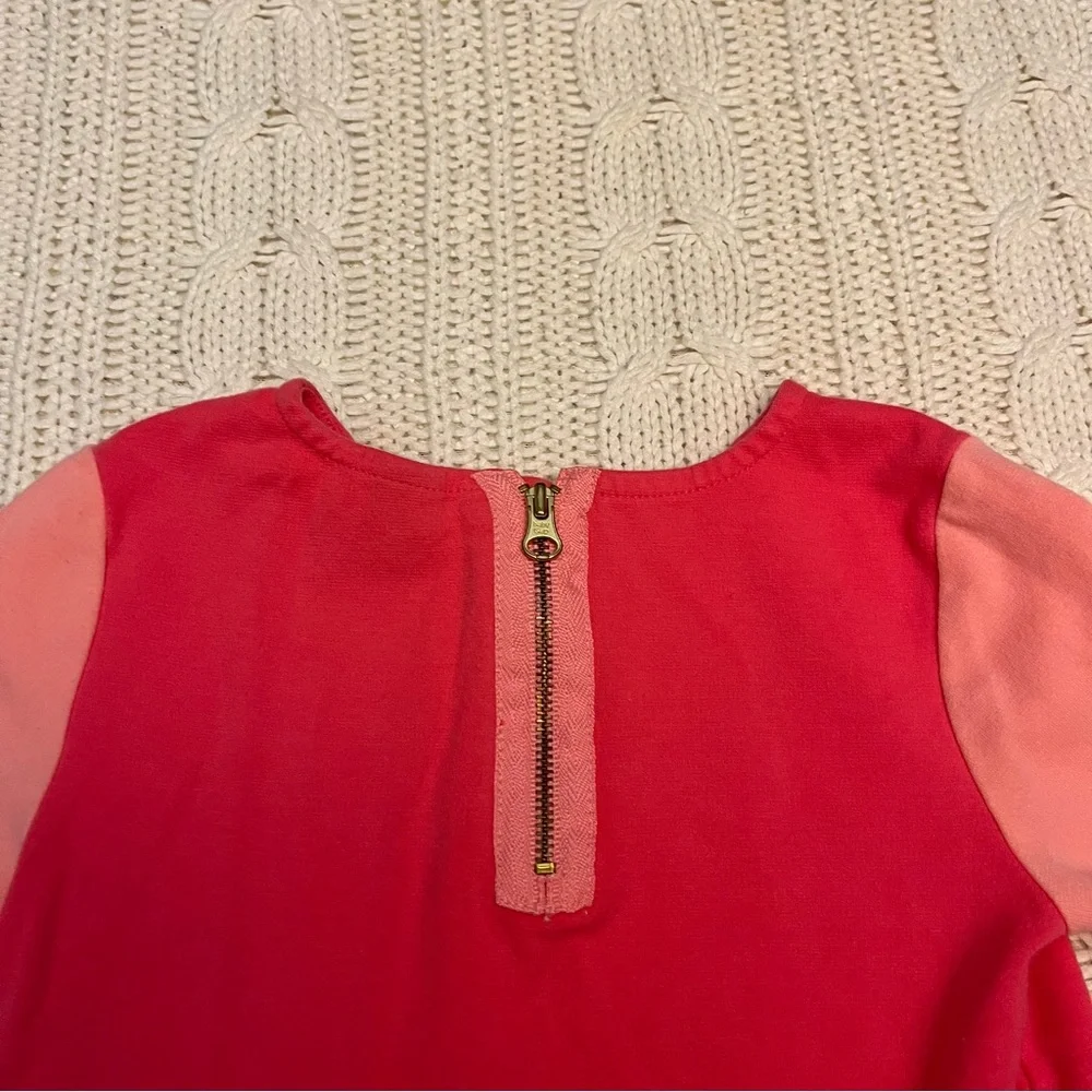 Baby GAP Toddler Girls Size 2 Years Colorblock Pink and Tan Dress